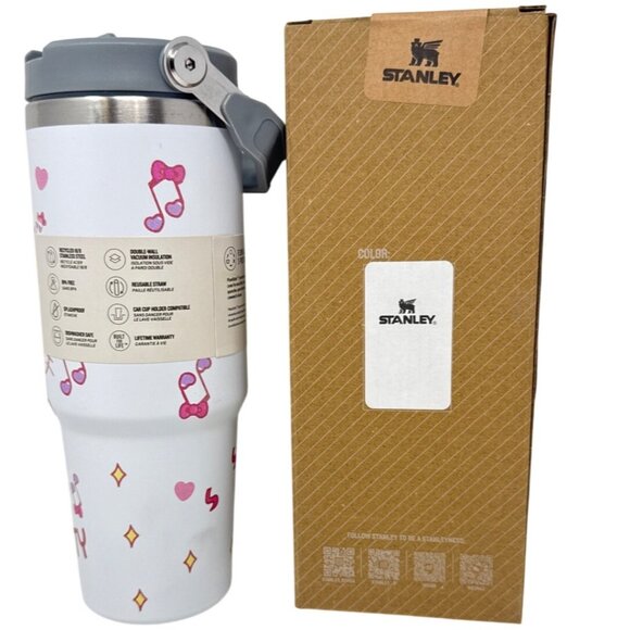 Stanley x Hello Kitty Quencher H2.0 Tumbler 30oz Stainless Steel Vacuum Insulate - Picture 3 of 5